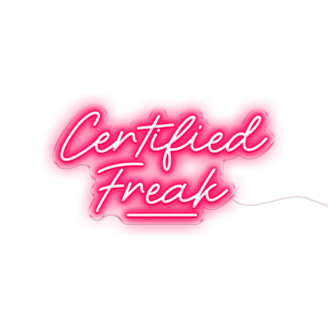 Certified Freak