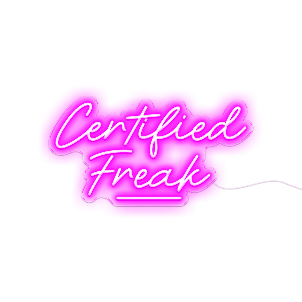 Certified Freak