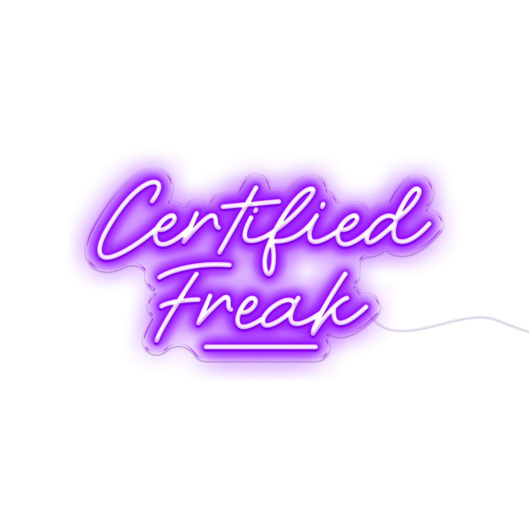 Certified Freak