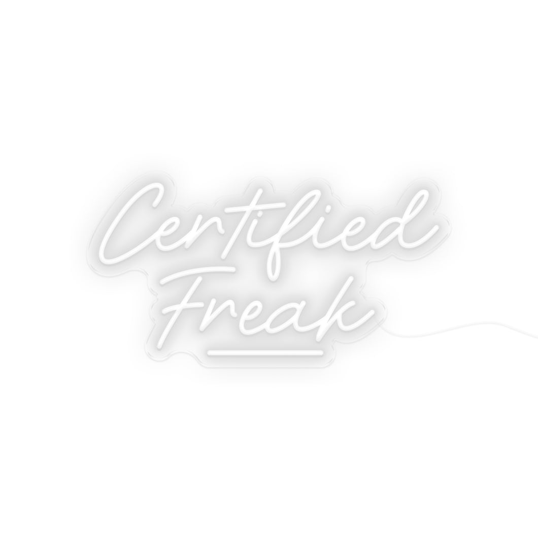 Certified Freak