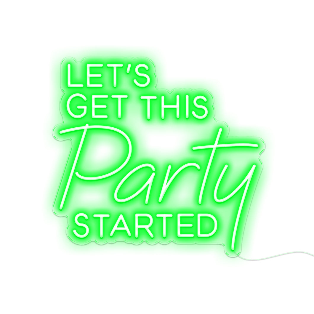 Let's Get This Party Started