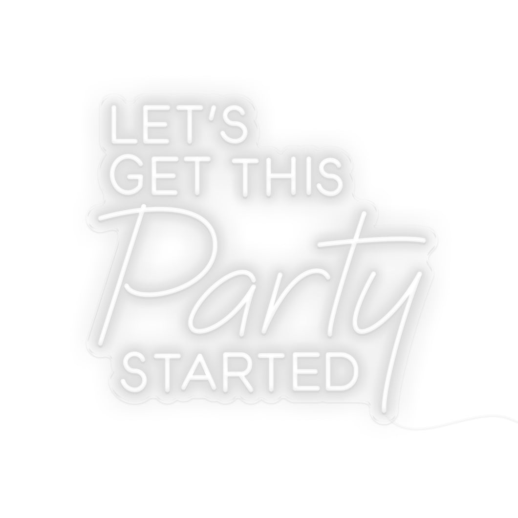 Let's Get This Party Started