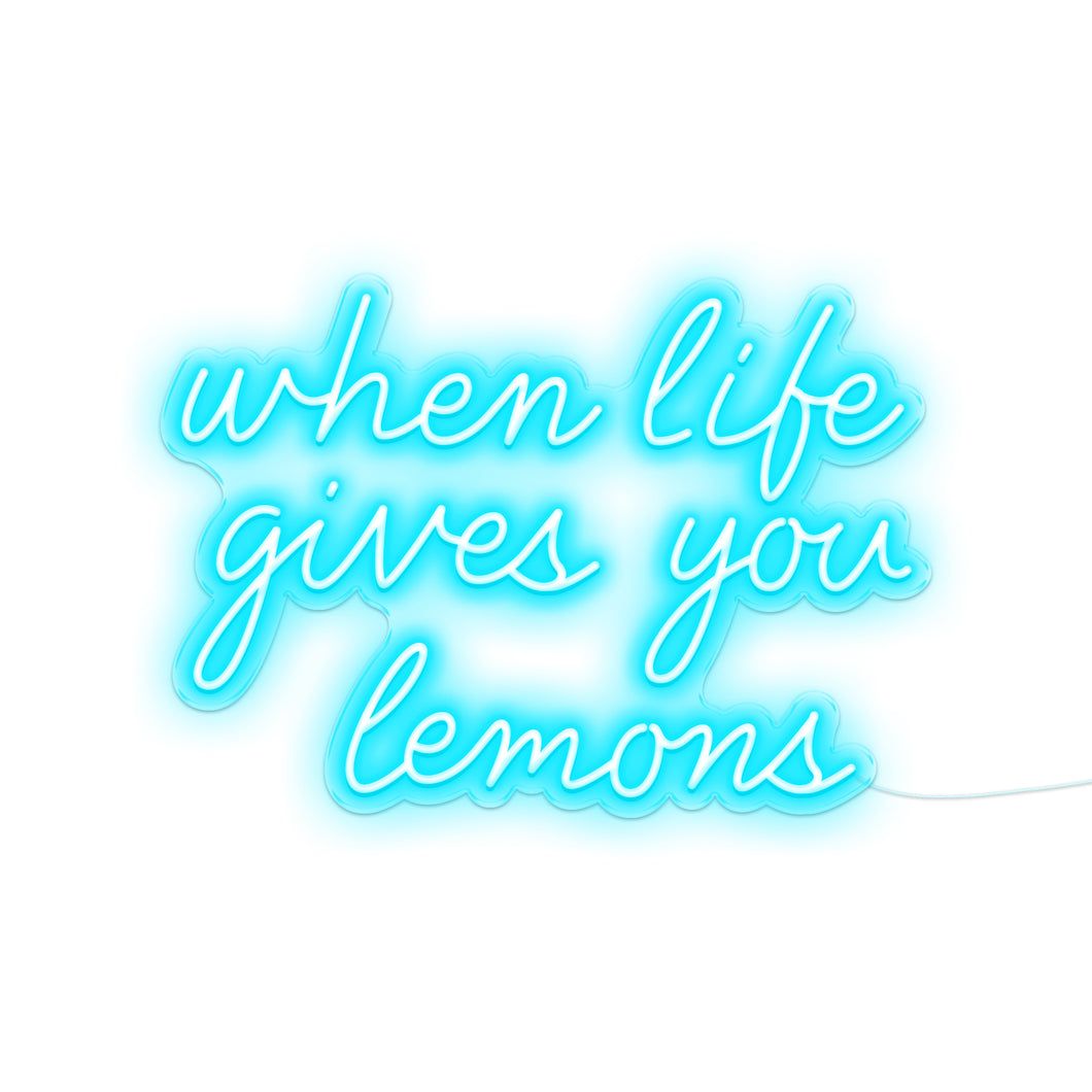 When Life Gives You Lemons