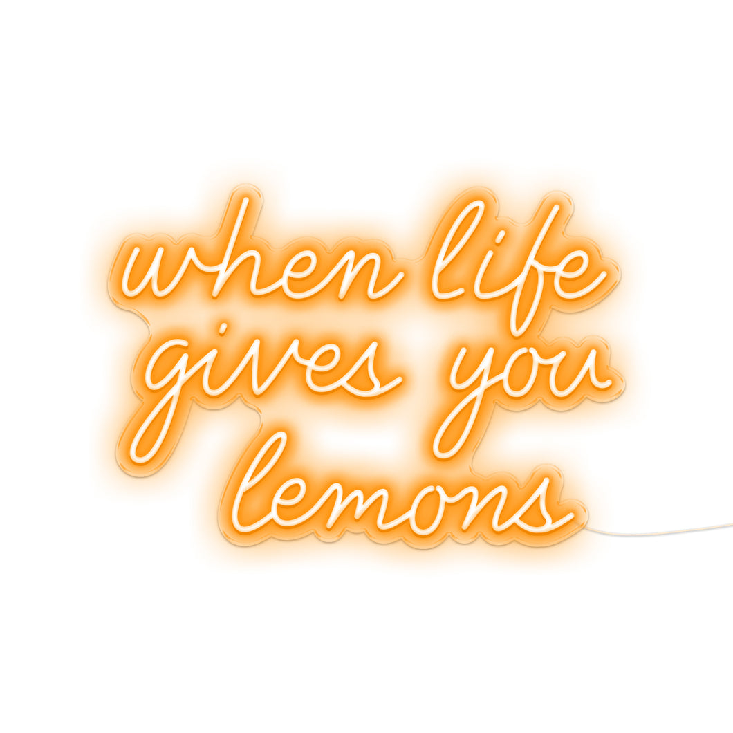 When Life Gives You Lemons