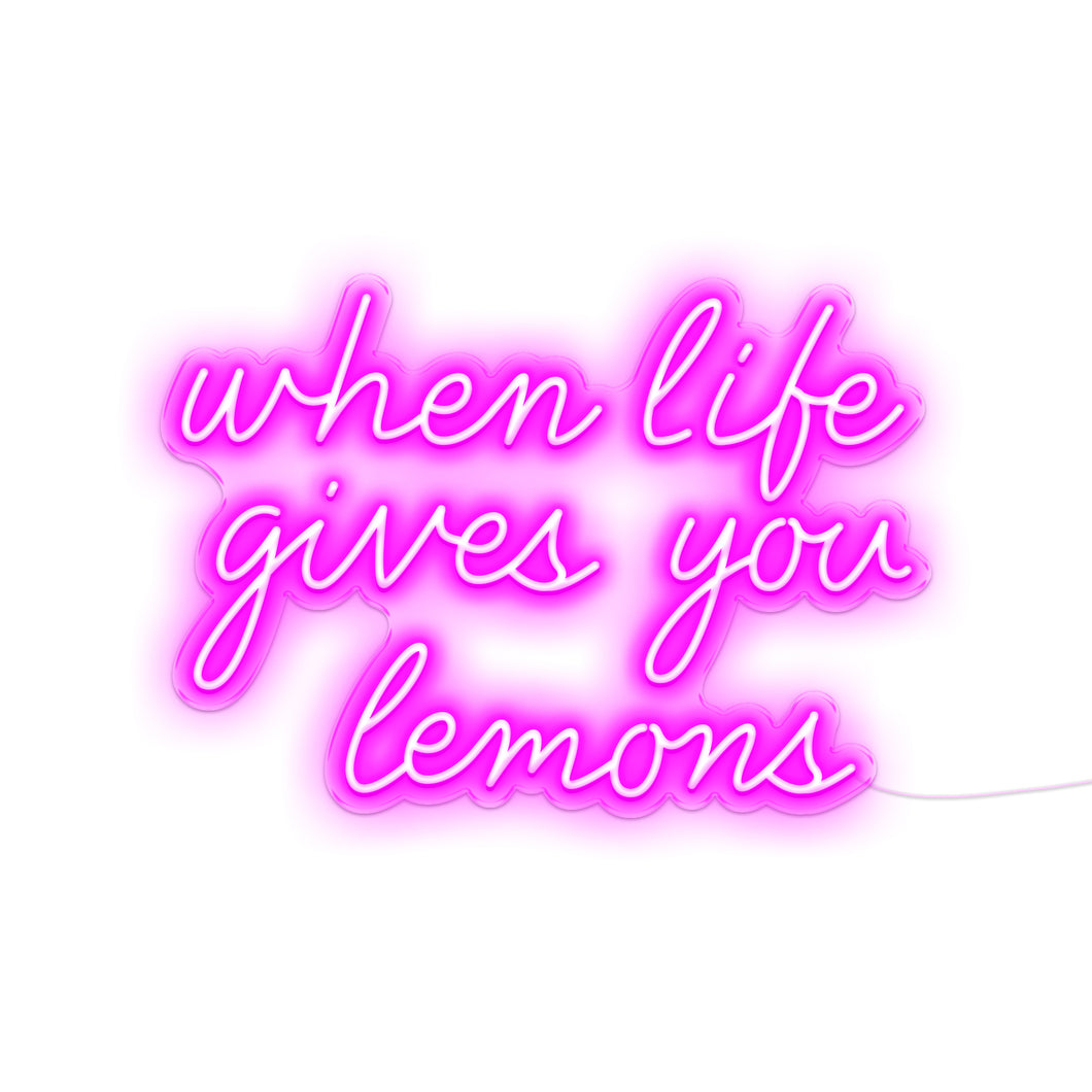 When Life Gives You Lemons