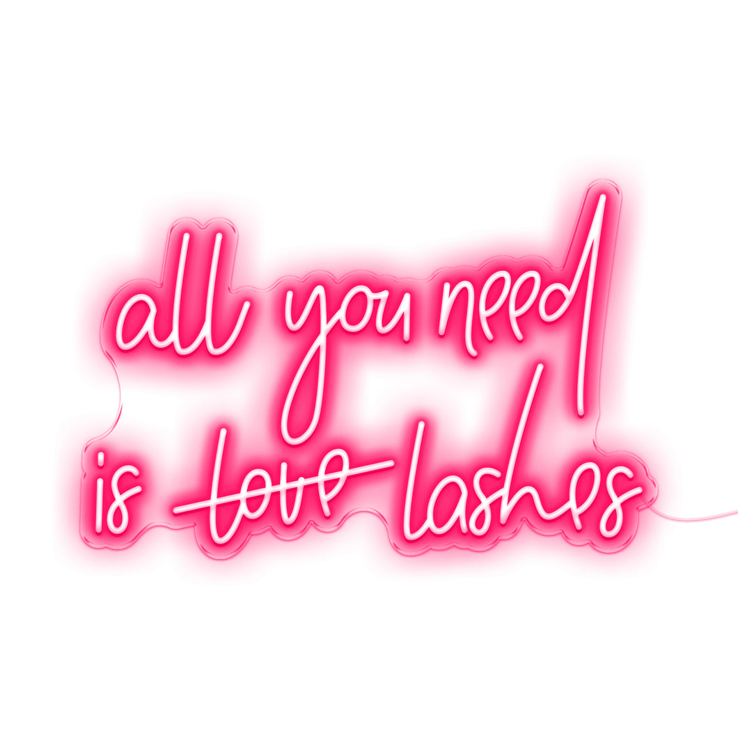 ALL YOU NEED IS LOVE LASHES
