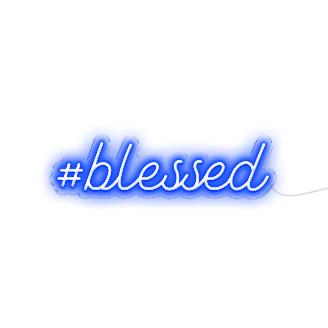 #BLESSED Neon Signs