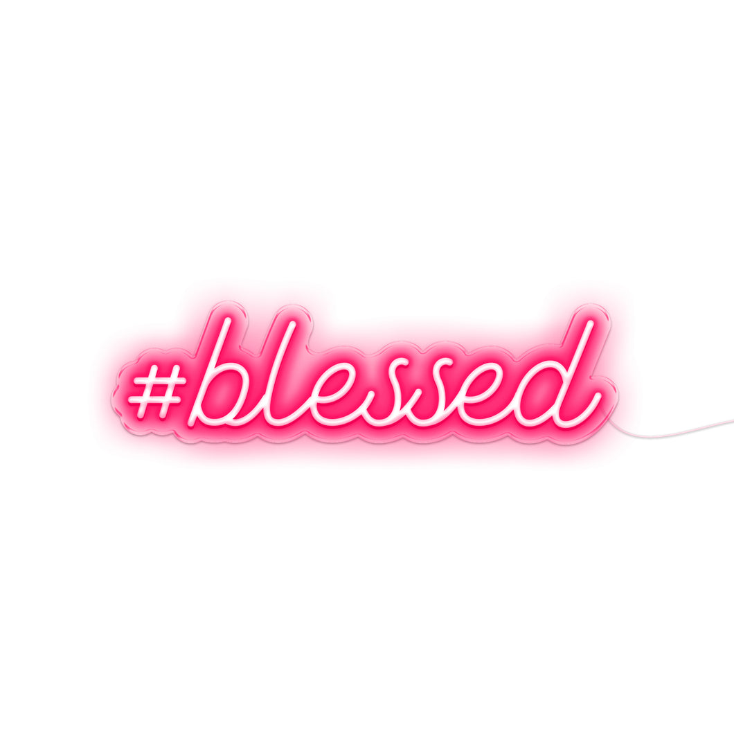 #BLESSED Neon Signs