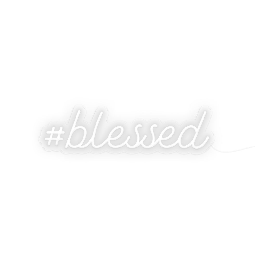 #BLESSED Neon Signs