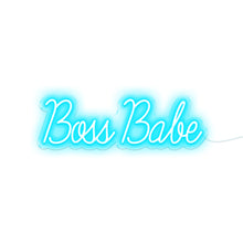 Load image into Gallery viewer, BOSS BABE Neon Signs

