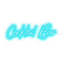 Load image into Gallery viewer, cocktail bar neon sign
