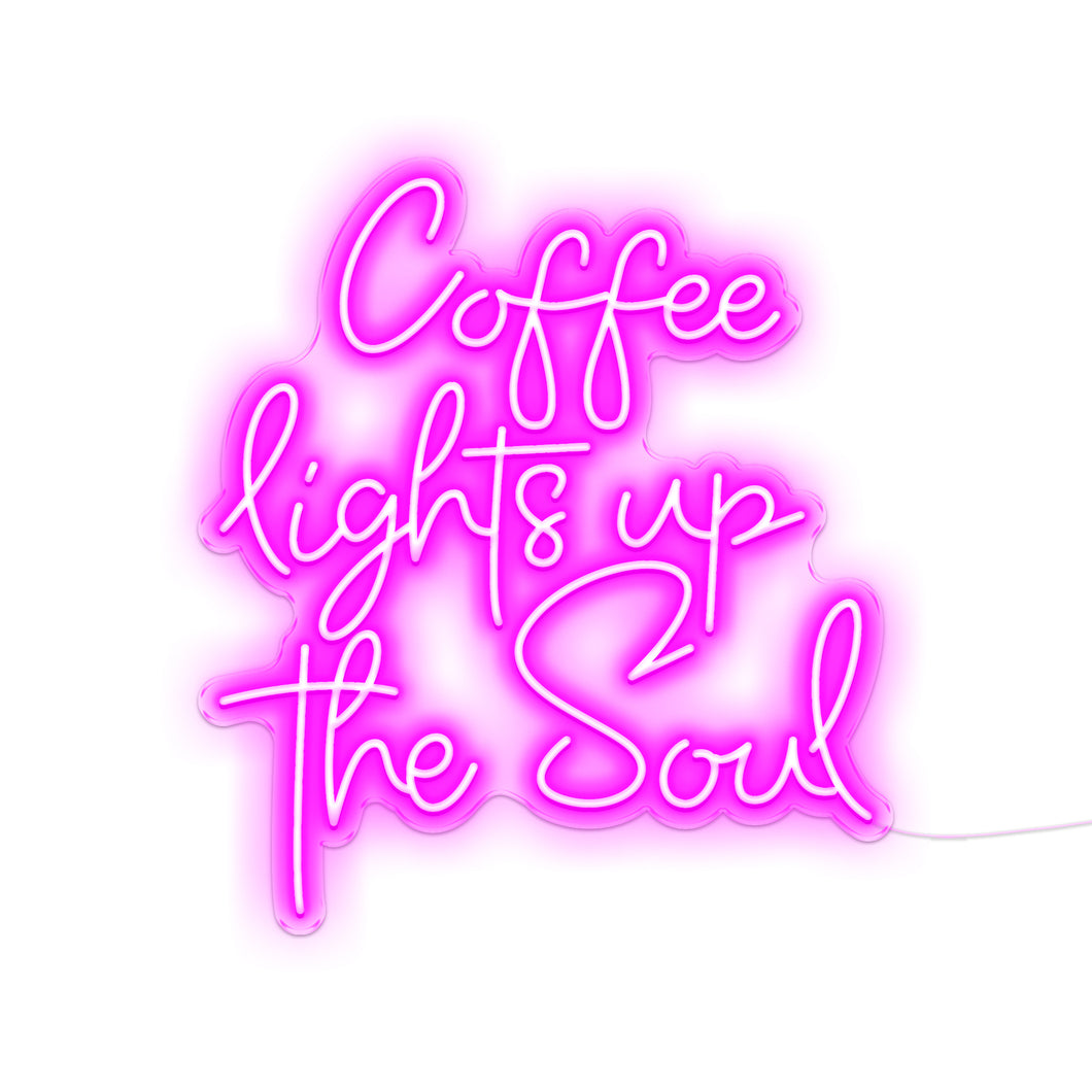 Coffee Lights Up The Soul