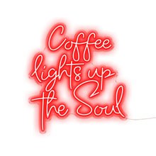 Load image into Gallery viewer, Coffee Lights Up The Soul

