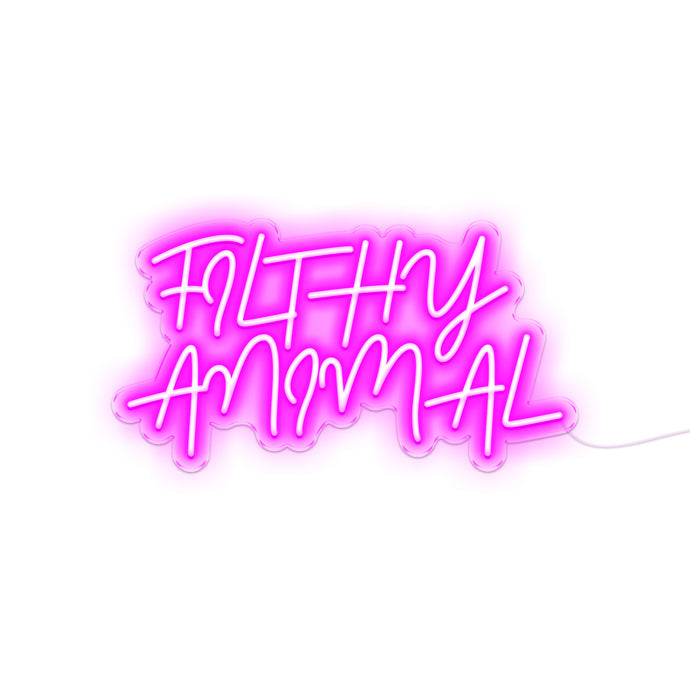 Filthy Animals LED Neon Signs