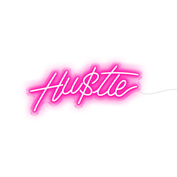 HUSTLE Neon Signs