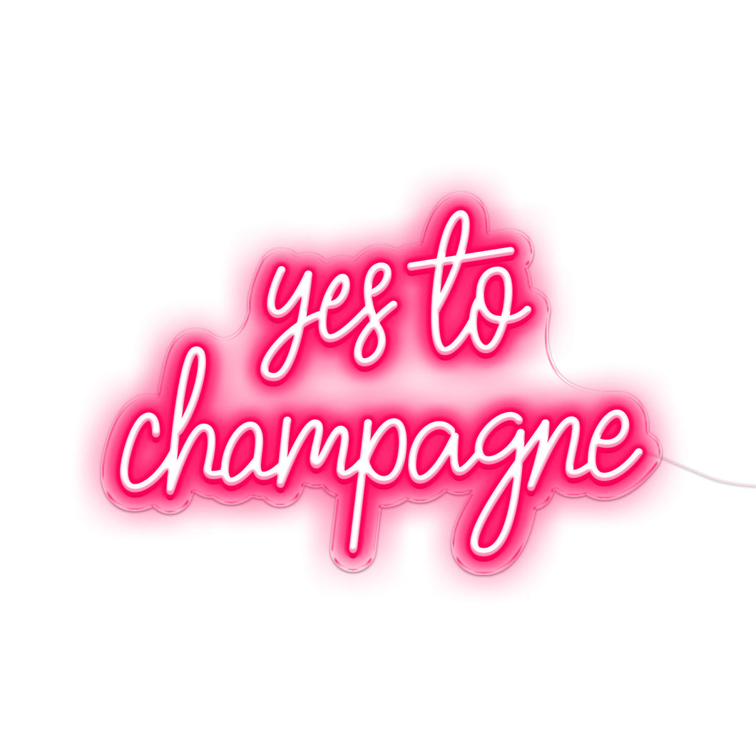 Yes to Champagne
