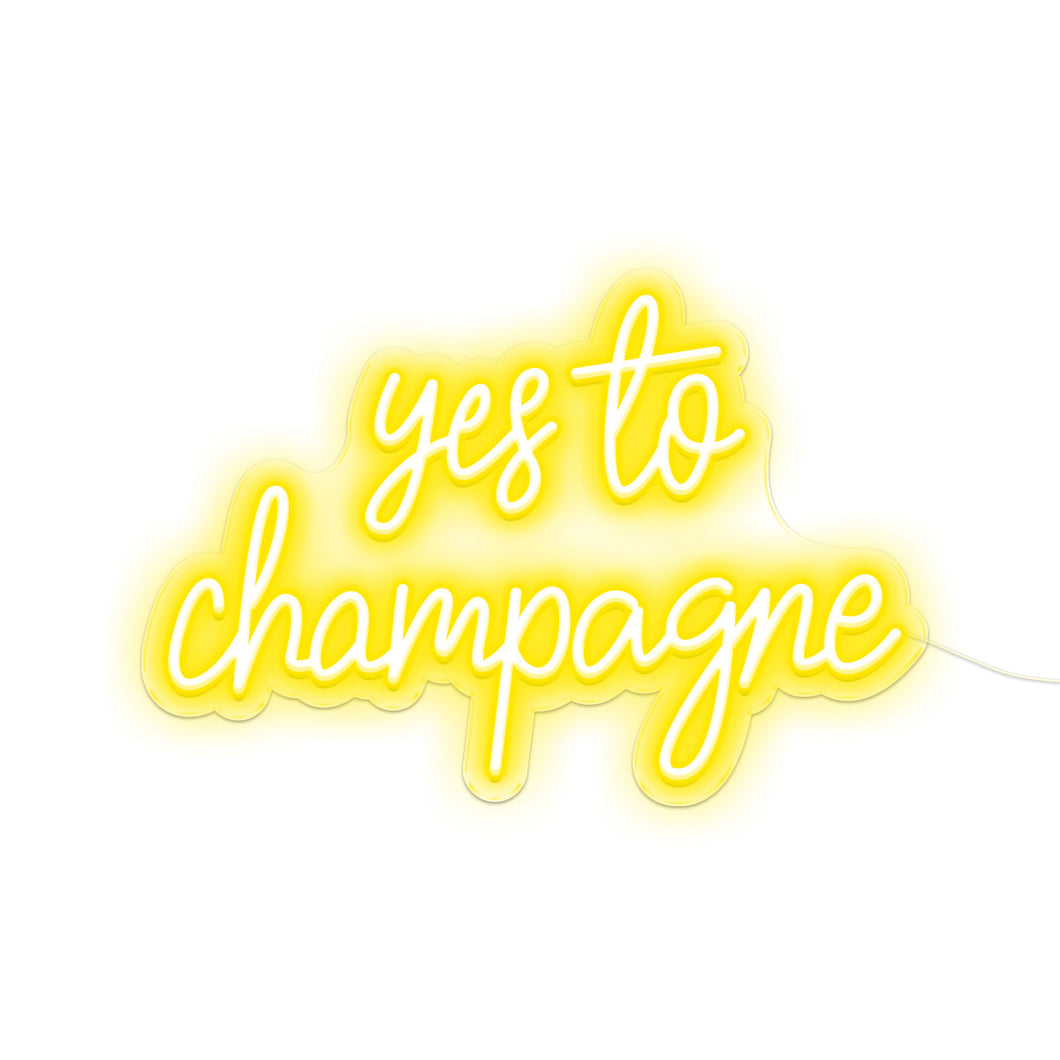 Yes to Champagne